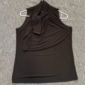 Black Sleeveless Blouse